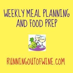 weekly meal planning and prep