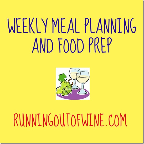 weekly meal planning and food prep